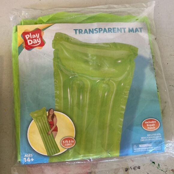 Play Doh Transparent Mats Blue & Green - Picture 3 of 5